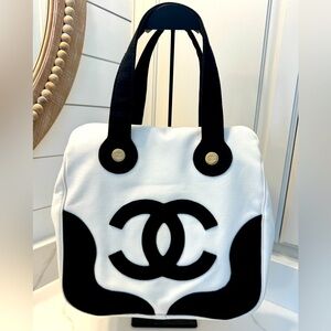 Chanel Marshmallow Coco Mark Tote